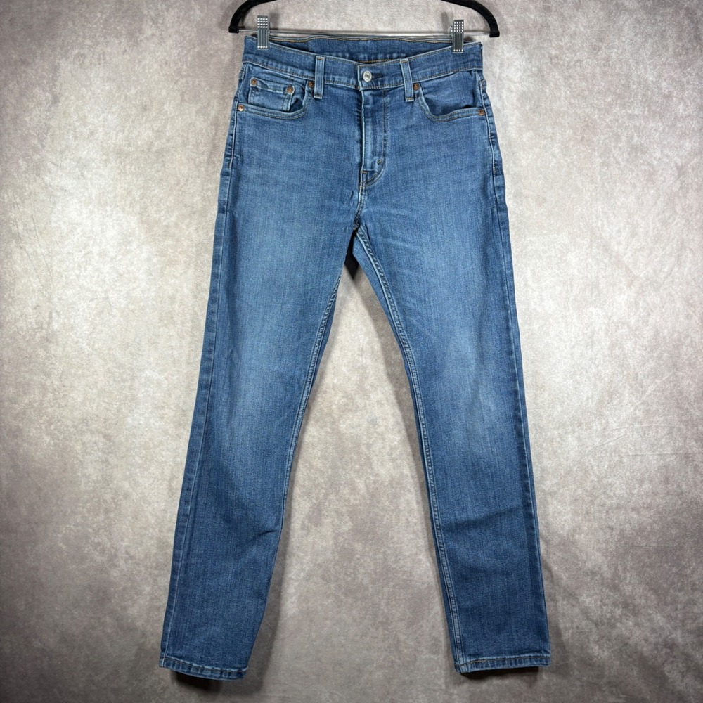 Levi's Jeans Mens Size 30x32 Blue 512 Slim Taper Stretch‎ Denim Casual Everyday